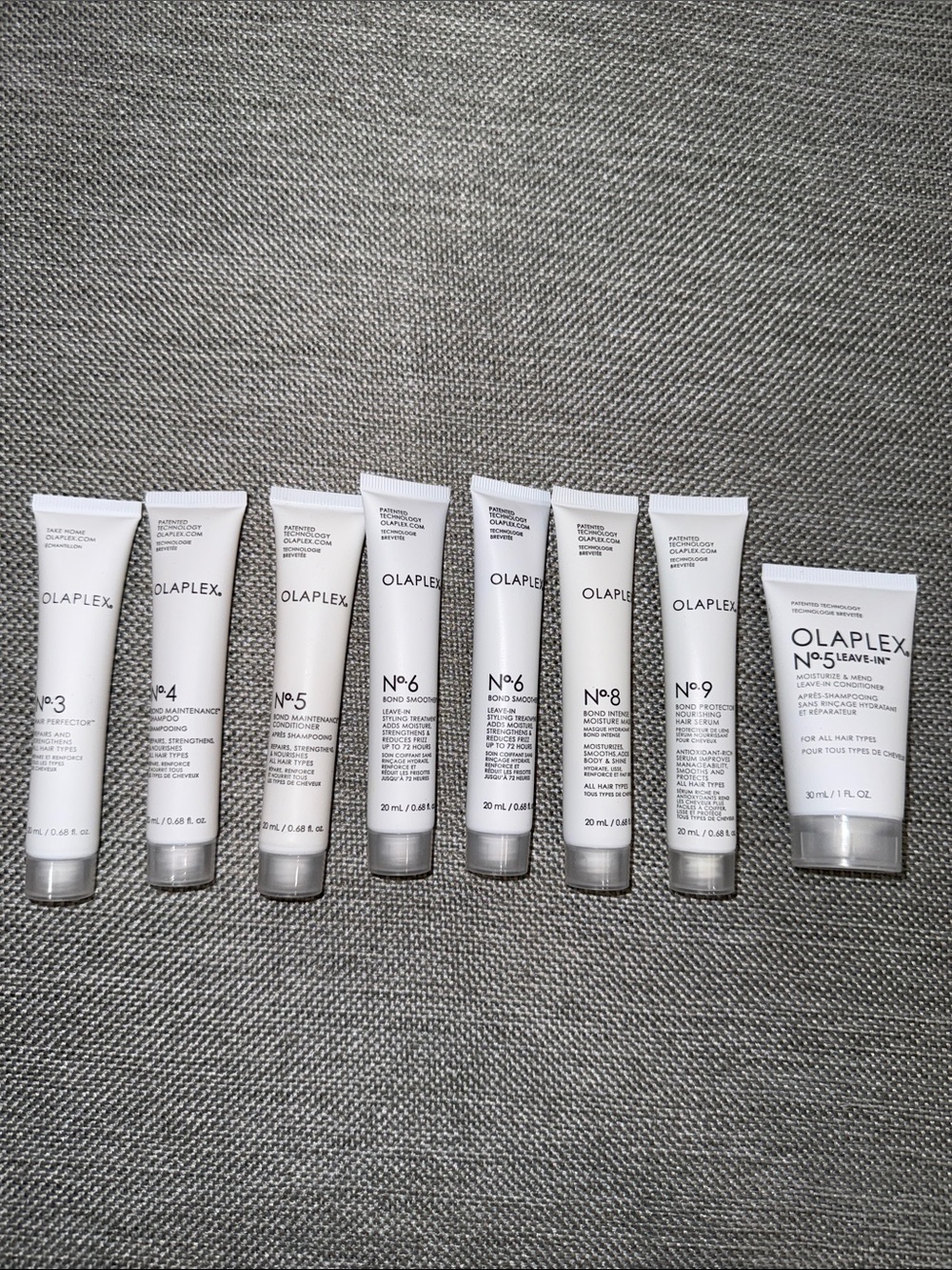 Olaplex 8 pc haircare sample deluxe travel size brand new